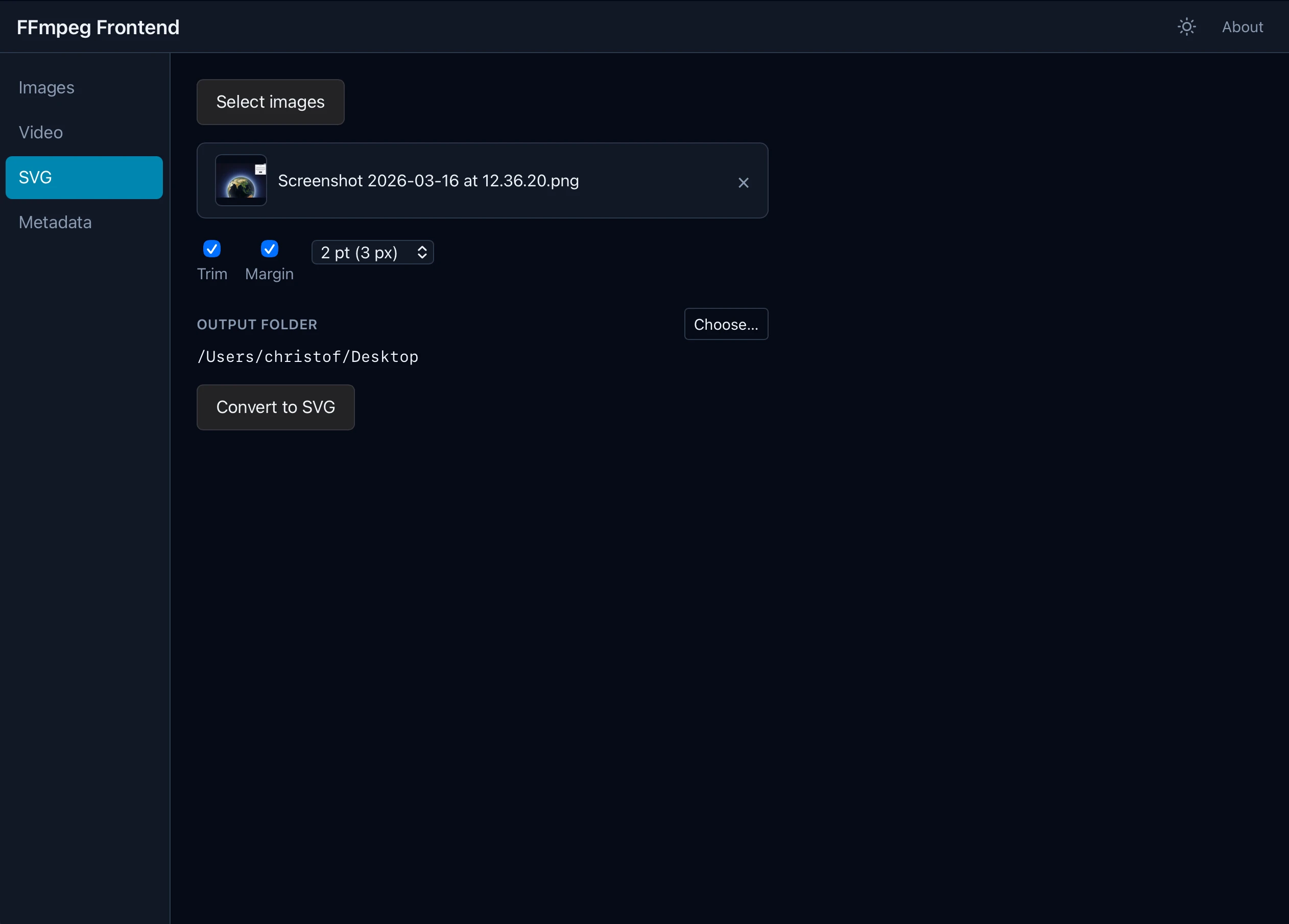 FFmpeg Frontend – 03